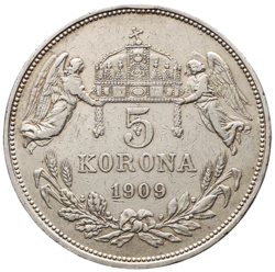 5 koruna 1909 KB