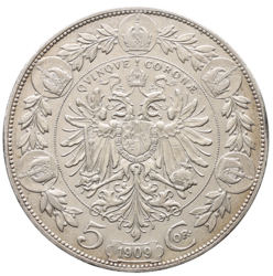 5 koruna 1909 (Marschall)
