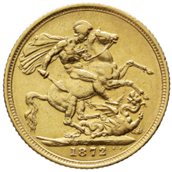 1 Libra (Sovereign) 1872