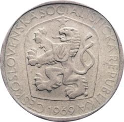 3 koruna 1968