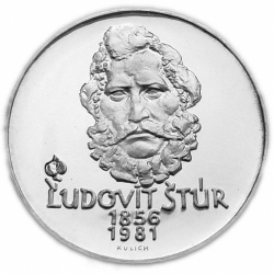 500 Kčs Stodvacátépáté výročí úmrtí Ludovíta Štúra - 1981
