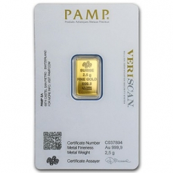 Pamp 2,5 g - Zlato
