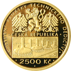 Pivovar v Plzni 2008 PROOF (7,78 g./Zlato 999,9/1000)