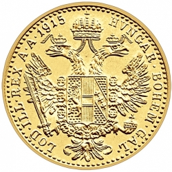 Dukát 1915 v dárkovém balení (3,49 g./Zlato 986/1000)
