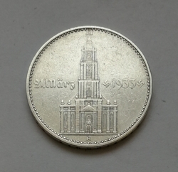 2 Reichsmark 1934 J (Říšská 2 marka) 2MKD