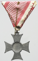 Pamětní kříž z let 1912 - 1913, náhradní kov