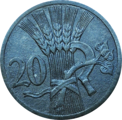 20 haléř 1942