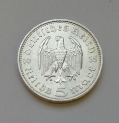 5 Reichsmark 1935 A (Říšská 5 marka) h35a01