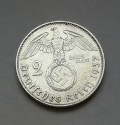 2 Reichsmark 1937 G (Říšská 2 marka) hs37g01