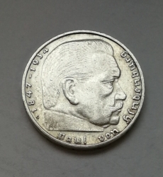 2 Reichsmark 1937 G (Říšská 2 marka) 2MHS