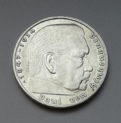 2 Reichsmark 1939 A (Říšská 2 marka)    