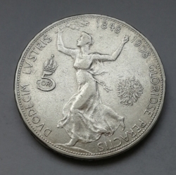 5 koruna - pamětní na 60 let vlády 1908