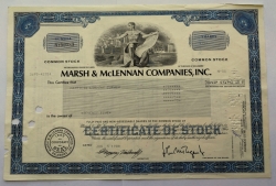Akcie - Marsh McLennan companies, INC. - USA
