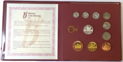 Sada oběžných mincí 1998 PROOF - semiš