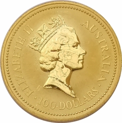 Zlatá mince The Australian Nugget 1988 Proof 