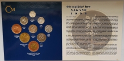 Sada oběžných mincí 1998, ZOH Nagano