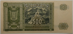 500 Ks 1945 - kolek lepený 