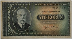 100 Kčs 1945 