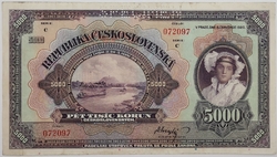 5000 Kč 1920