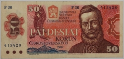 50 Kčs 1987