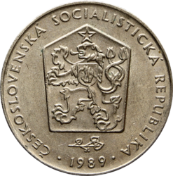 2 koruna 1986