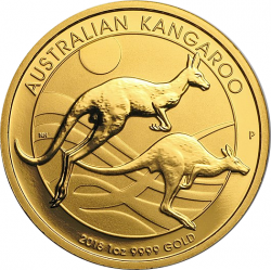 Kangaroo - Klokan 1 Oz. 2018 Proof (31,1 g./Zlato 999/1000)