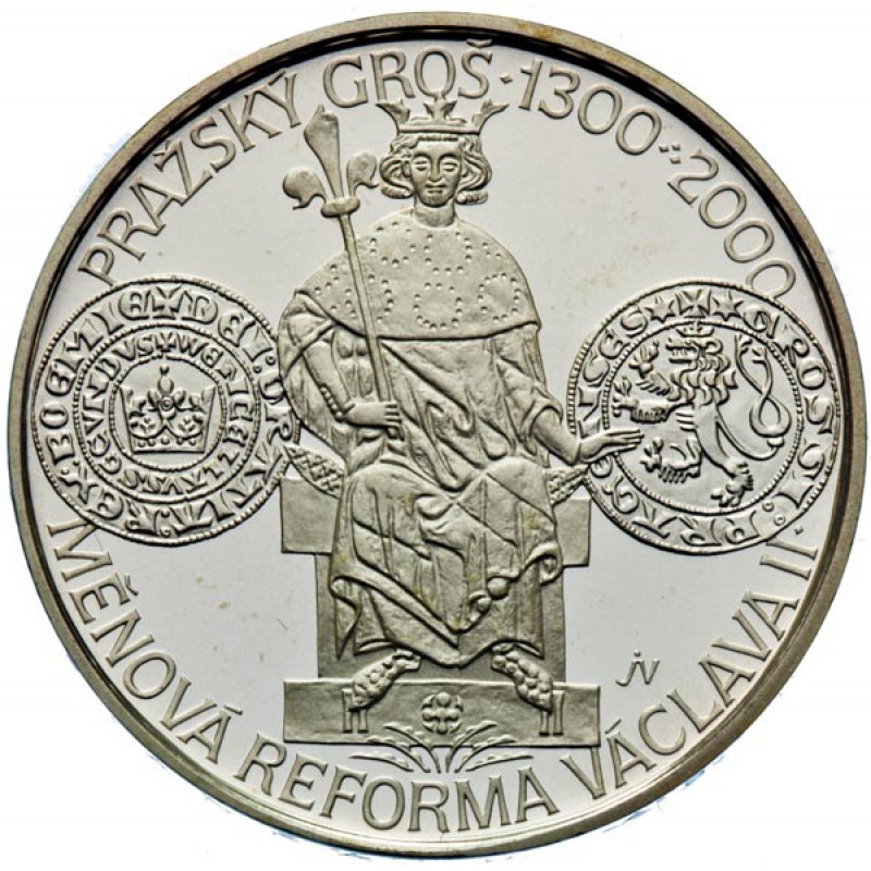 Stříbrné mince 1996 - 2000