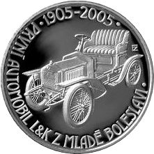 Stříbrné mince 2001 – 2005