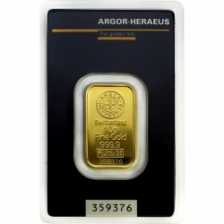  Argor Heraeus (10 g./Zlato 999,9/1000) v dárkovém balení s mašlí