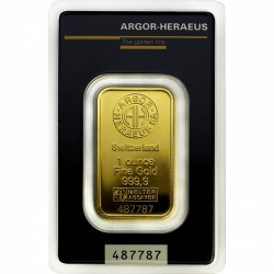 Argor Heraeus (31,1 g./Zlato 999,9/1000)
