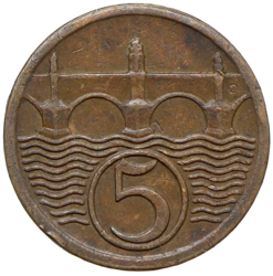  5 haléř 1926