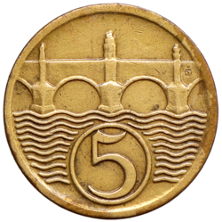  5 haléř 1930