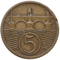  5 haléř 1932