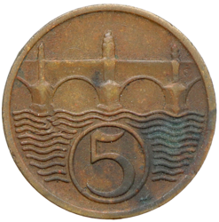  5 haléř 1932