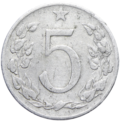 5 haléř 1955