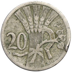 20 haléř 1925