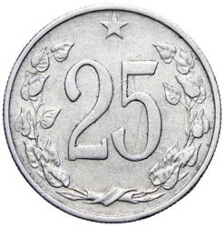 25 haléř 1964