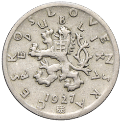 50 haléř 1927