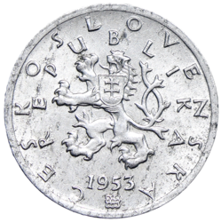 50 haléř 1953
