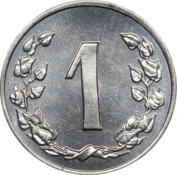 1 haléř 1991