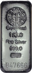 Argor Heraeus (1000 g./Stříbro 999/1000) 