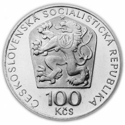 100 Kčs Stopadesáté výročí narození Bedřicha Smetany - 1974