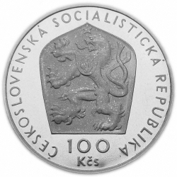 100 Kčs Sté výročí úmrtí Janko Krála  - 1976