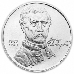 100 Kčs Sté výročí úmrtí Samo Chalupky  - 1983