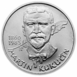 100 Kčs Stodvacátépáté výročí narození Martina Kukučína - 1985