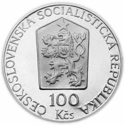 100 Kčs Padesáté výročí událostí 17. listopadu 1939 - 1989