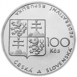 100 Kčs Konání 100 závodu Velká Pardubická - 1990