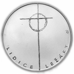 100 Kčs Padesáté výročí vyhlazení Lidic a Ležáků - 1992