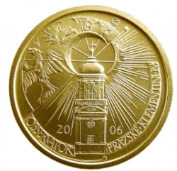 Klementinum v Praze - observatoř  2006 B.K (7,78 g./Zlato 999,9/1000)