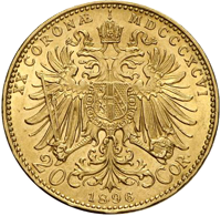 20 koruna 1905